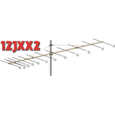 12JXX2 12 element 144MHz yagi