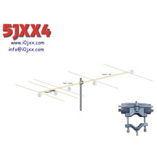 5JXX4 5 element 70MHz yagi