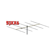 5JXX6 5 element 50MHz yagi