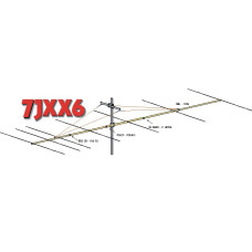 7JXX6 7 element 50MHz yagi