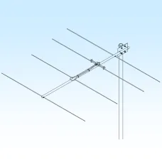 2M4X 4 elelement bakmonterad 144 MHz yagi 