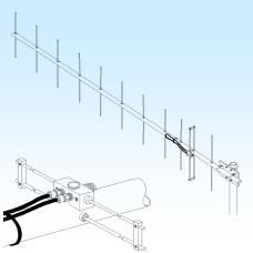 440-11X 11 element 432 MHz yagi