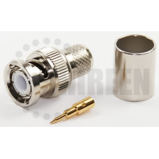 BNC Male Connector crimp RG8U RG213 LMR400 RFC400