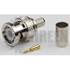 BNC Male Connector for RG8x / LMR240 / LMR240UF / RFC240 / RFC240UF