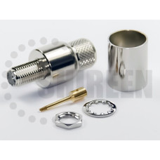 SMA female connector for RG8U / RG213 / LMR400 / LMR400UF / RFC400 / RFC400DB / RFC400UF