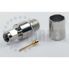 SMA Male Connector For RG8U / RG213 / LMR400 / LMR400UF / RFC400 / RFC400DB / RFC400UF